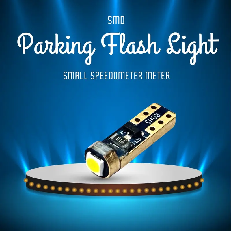 Smd Led Parking Flash Light Small Speedometer White Color T5-1(3030) 1