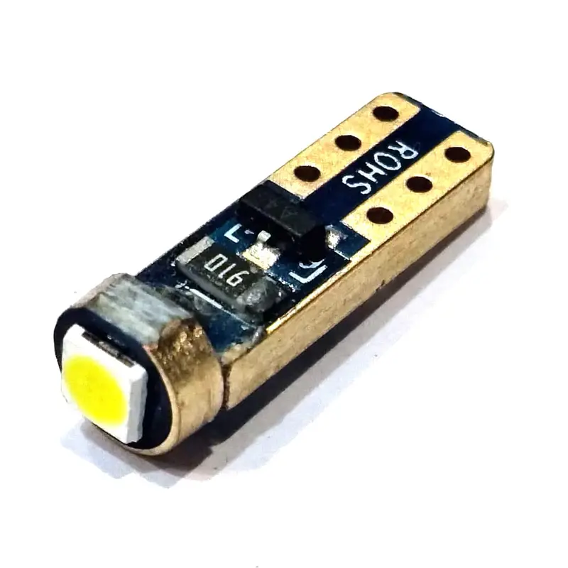 Smd Led Parking Flash Light Small Speedometer White Color T5-1(3030) 2