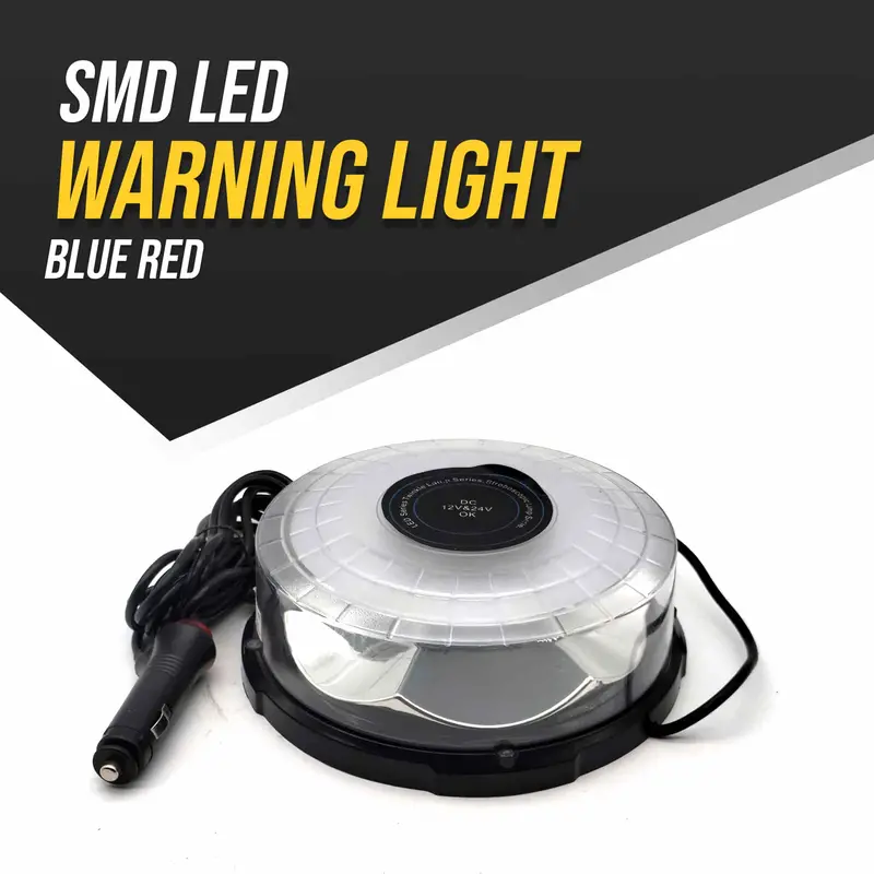 Smd Led Warning Light For Cars Blue Red 1