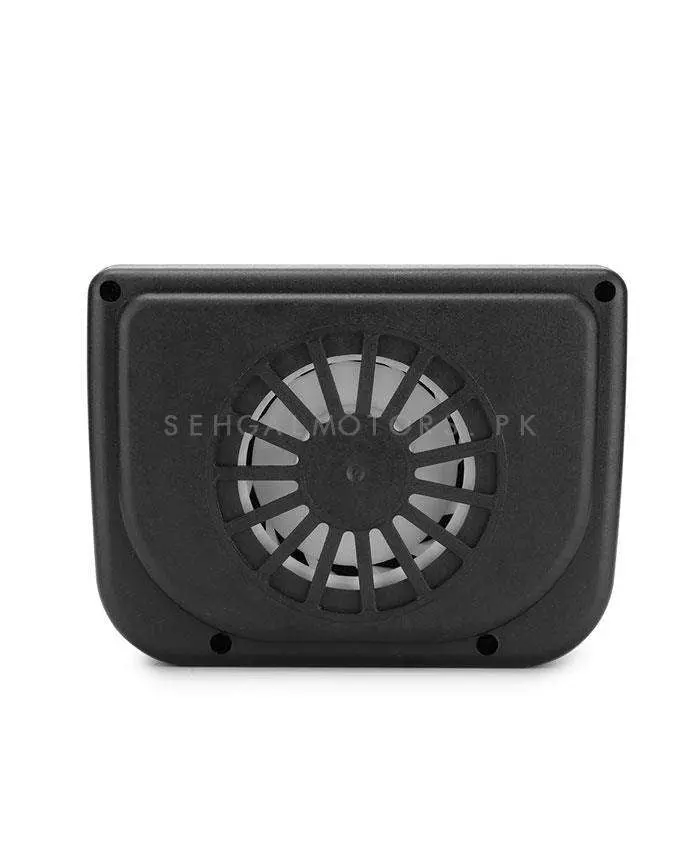 Solar Powered Heat Ventilation Exhaust Fan Small - Car Auto Cooler Ventilation Fan Automobile Air Vent Exhaust Heat Fan 2