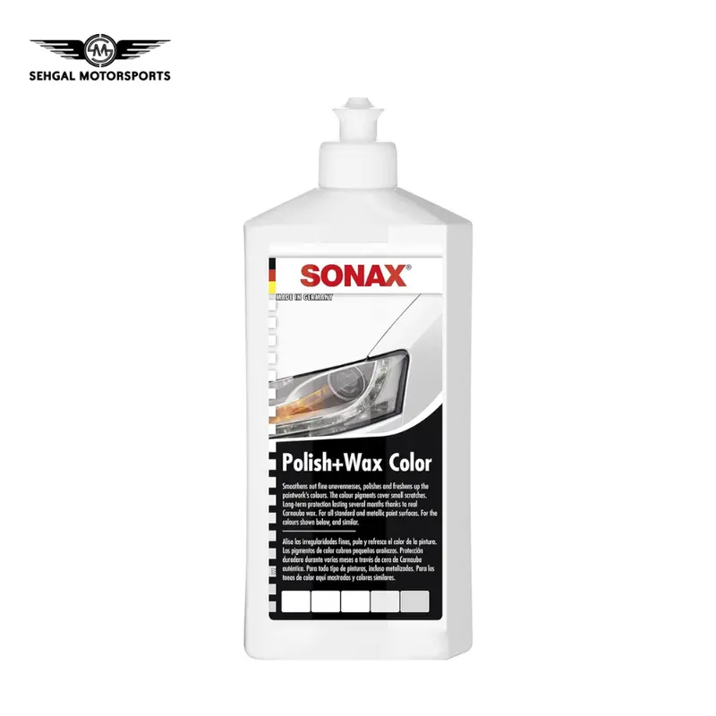 Sonax Polish & Wax White Nano Pro 500 Ml 1