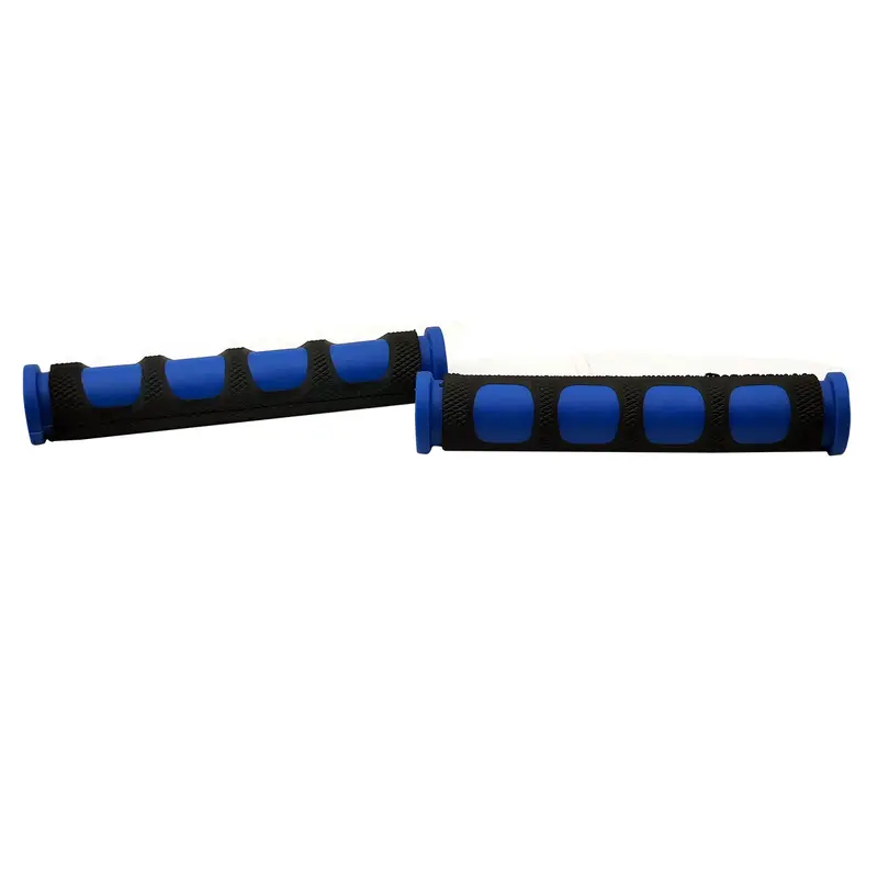 Special Grips Rubber Motorcycle Bike Front Brake And Clutch Lever Grips Pair - Black Blue 2