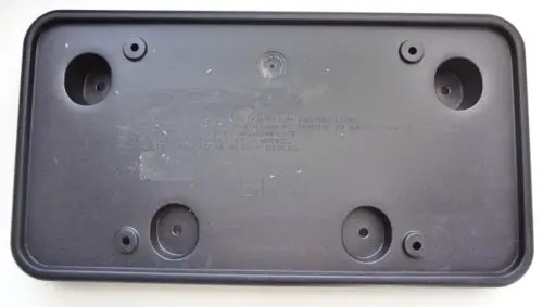 Srx Sport Package Only License Plate Bracket 1