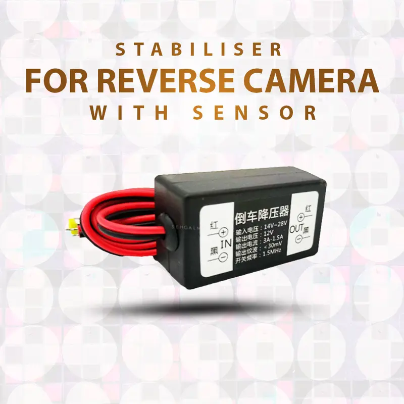 Stabiliser For Reverse Camera With Sensor Camera For Better View 1