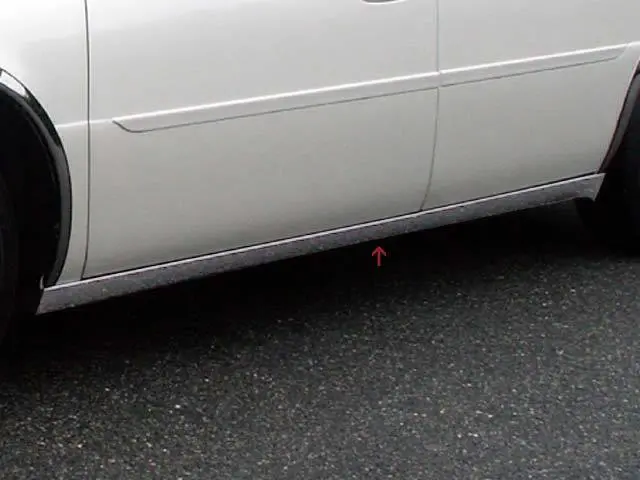 Stainless Rocker Panel Trim 4Pc Fits 2000-2011 Cadillac Deville 1