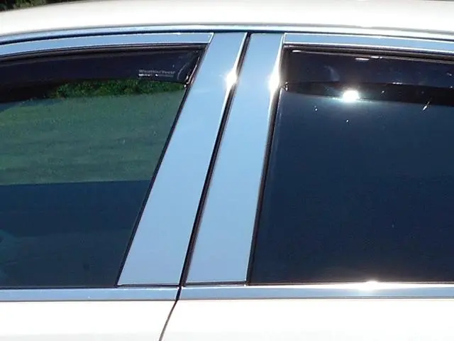 Stainless Steel Pillar Trim 4Pc Fits 2008-2013 Cadillac Cts Pp48250 1