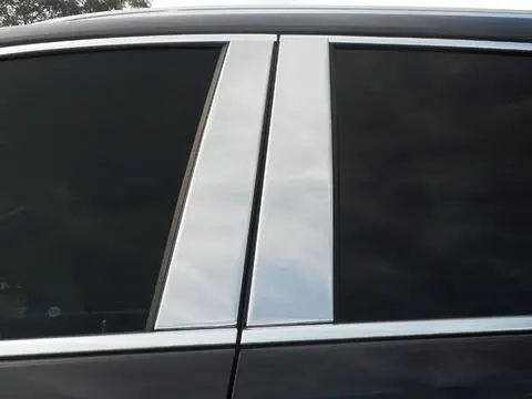 Stainless Steel Pillar Trim 4Pc Fits 2017-2020 Cadillac Xt5 Pp57260 1