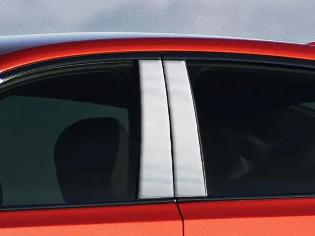 Stainless Steel Pillar Trim 4Pc Fits 2020 Cadillac Ct5 Pp60235 1