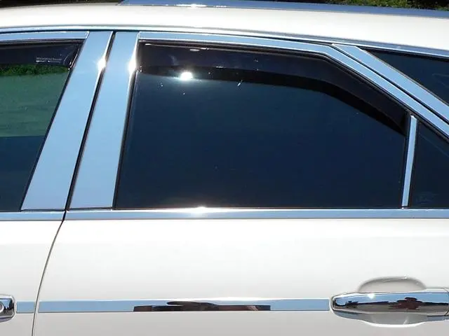 Stainless Steel Pillar Trim 6Pc Fits 2008-2013 Cadillac Cts Pp48251 1