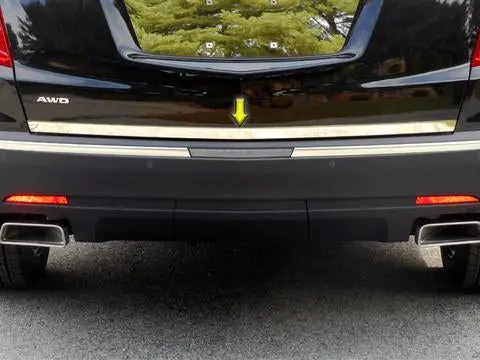 Stainless Steel Rear Deck Accent 1Pc Fits 2017-2020 Cadillac Xt5 Rd57260 1