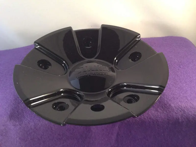 Starr C-520-1 Custom Wheel Center Cap Black (Set Of 1) 2
