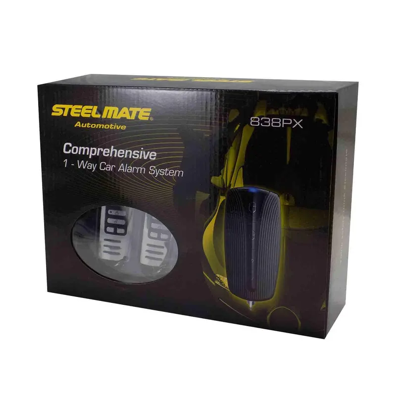 Steel Mate Car Alarm / Security System 4 Button 1