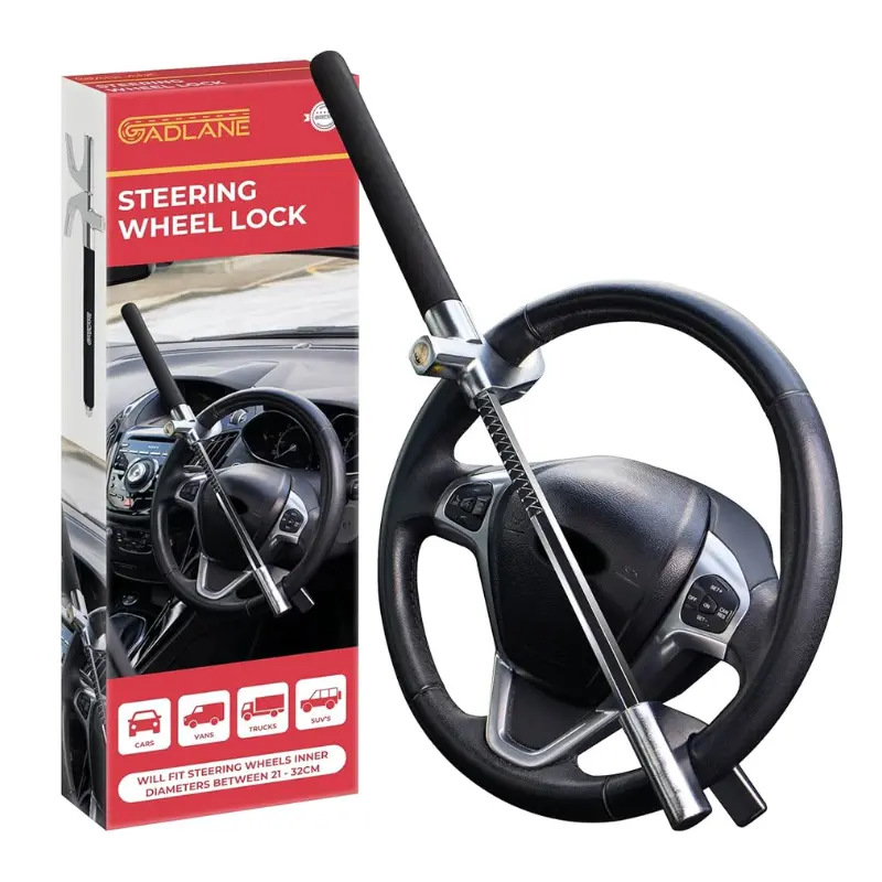 Steering Lock Car Security / Anti Theft  Lock (Jingbo - X1) 1