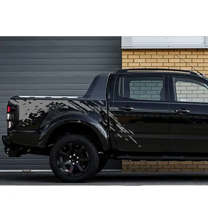 Sticker Design For Ford Ranger Super Cab 2011 - Grey 1