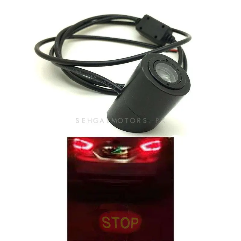 Stop Back Laser Light Shadow Logo 2