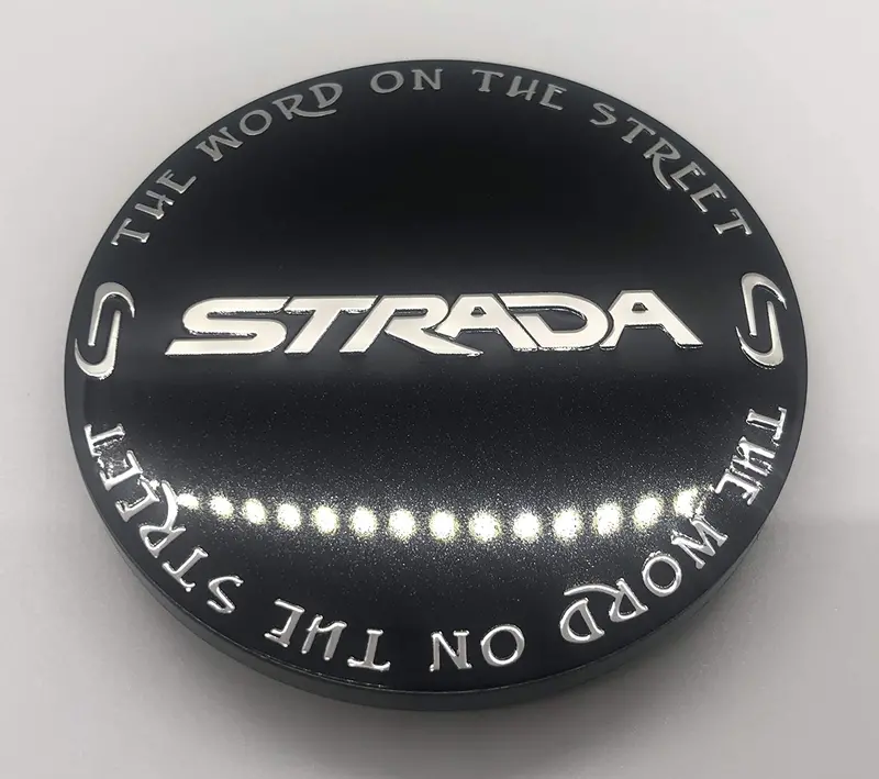 Strada C-225-3 Black Wheel Center Cap 1