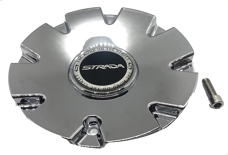 Strada C-863-4 Chrome Wheel Center Cap C-Stra-1 1
