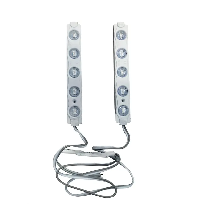 Strobe Lamp Strip 5 Led Flasher Light For Bike - Red 2