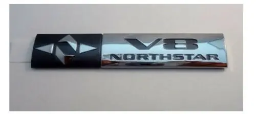 Sts Chrome V8 Northstar Emblem 1