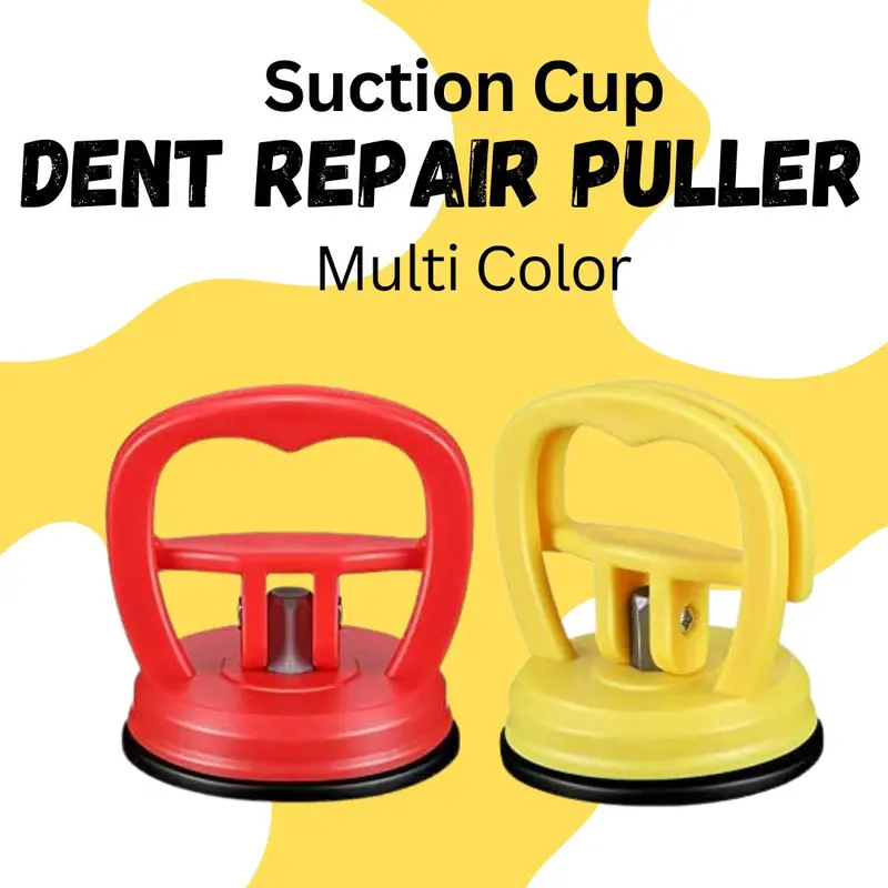Suction Cup Dent Puller Handle - Pops The Dent Multi Color | Car Repair Sucker Auto Suction Vehicle 1