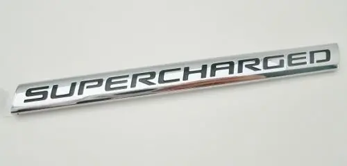 Sueprcharged Small Trunk Emblem 1