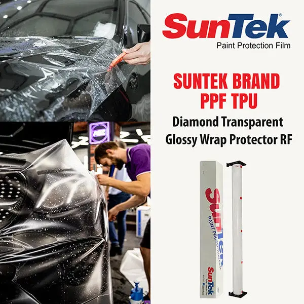 Suntek Brand Ppf Tpu Diamond Transparent Glossy Wrap Protector Rf - Paint Protection Film 1
