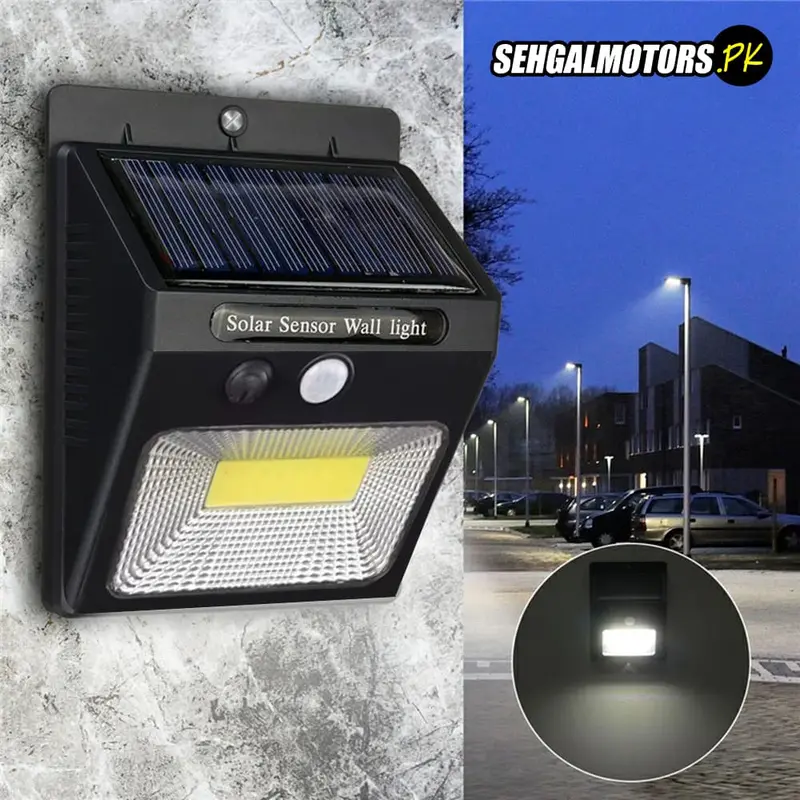 Super Bright Solar Motion Sensor Wall Light - Waterproof Outdoor Security Lamp 2