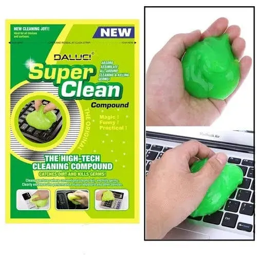 Super Clean Magic Hi Tech Gel Dust Cleaner Mfc-43 - Slime For Car Cleaning | Slime Jelly | Cleaning Gel Gu 2