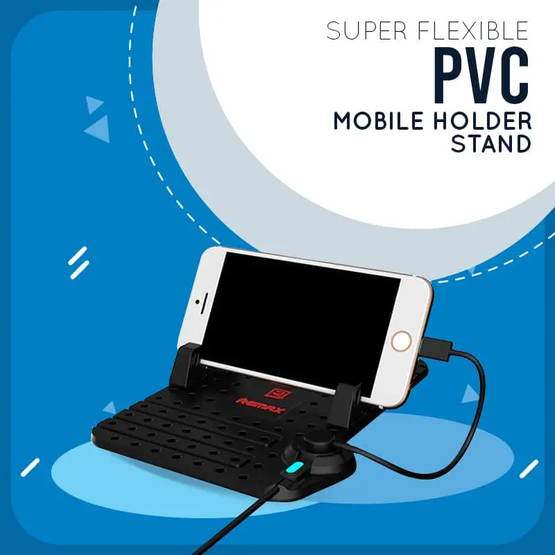 Super Flexible Pvc Mobile Holder - Phone Holder | Mobile Holder | Car Cell Mobile Phone Holder Stand 1