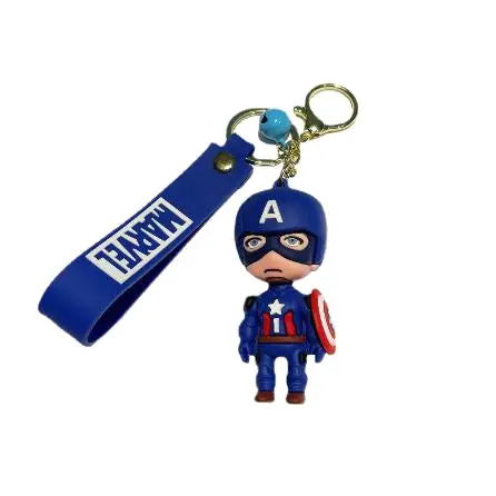 Super Hero Character Keychain Marvel Captain America 2