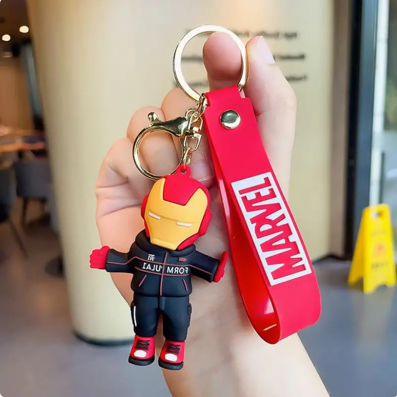 Super Hero Character Keychain Marvel Iron Man 1