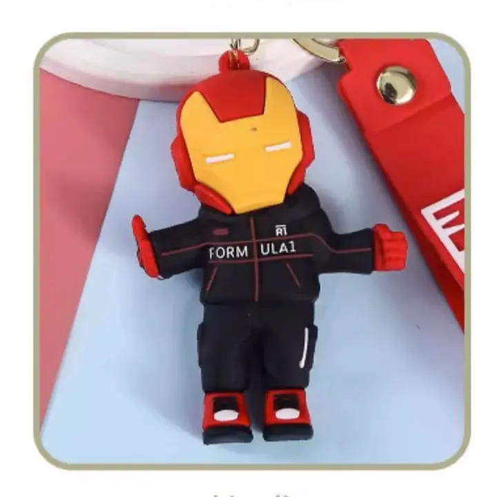 Super Hero Character Keychain Marvel Iron Man 2