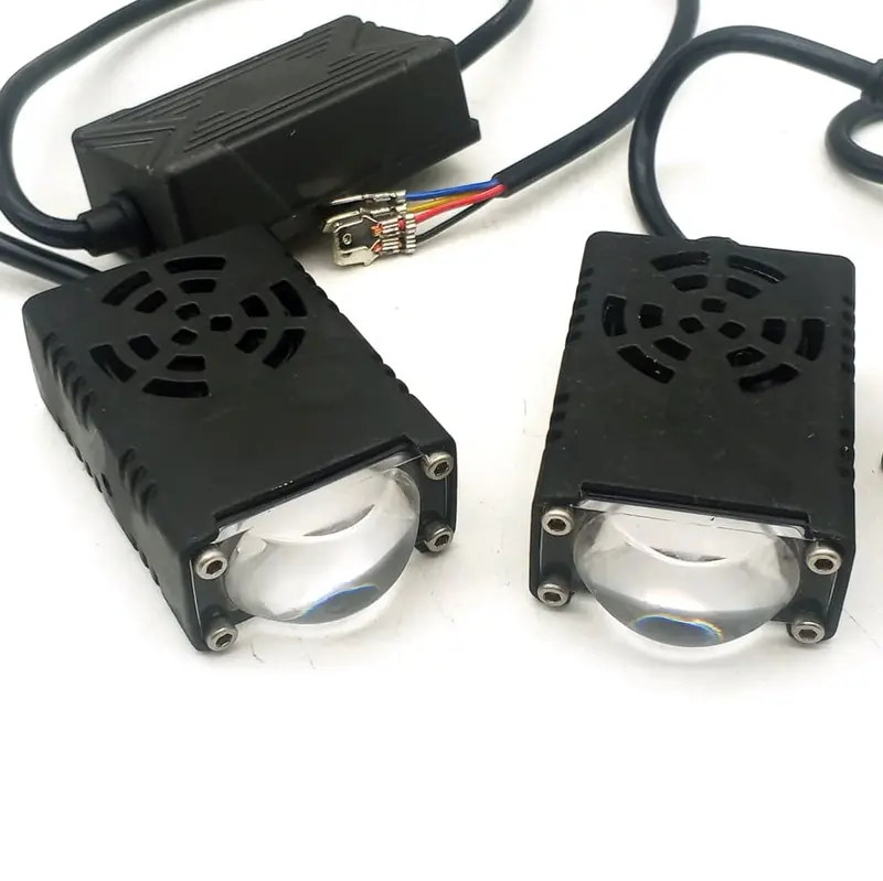 Super Slim 40W Devil Eye Led Fog Lights (Set Of 2) - Landscape Style Grill (Set Of 2) 2