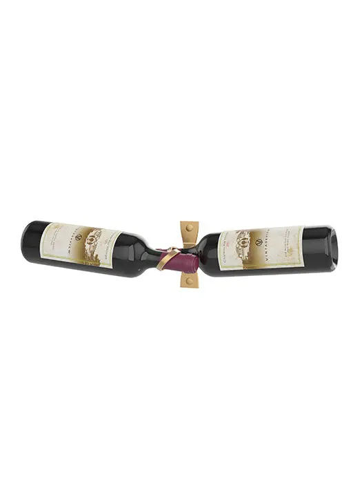 Support À Bouteilles Double 5″ Standard, Série Helix - Vintage View 3
