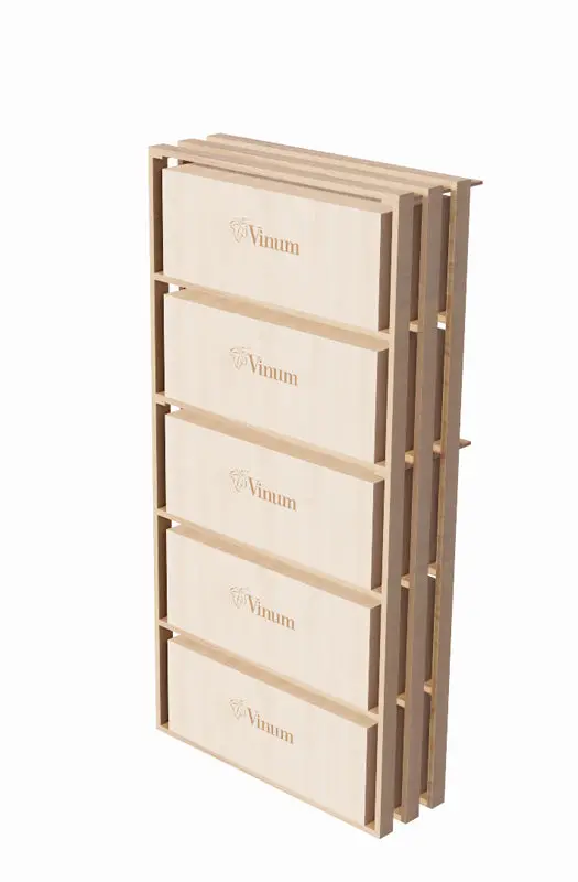 Support À Bouteilles Pour 5 Caisses Ou 120 Bouteilles - Vinum Rack 1