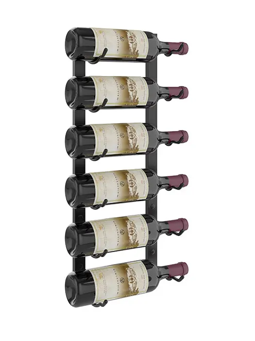 Support De 24 Pouces Pour 6 Bouteilles, Série W - Vintage View 1