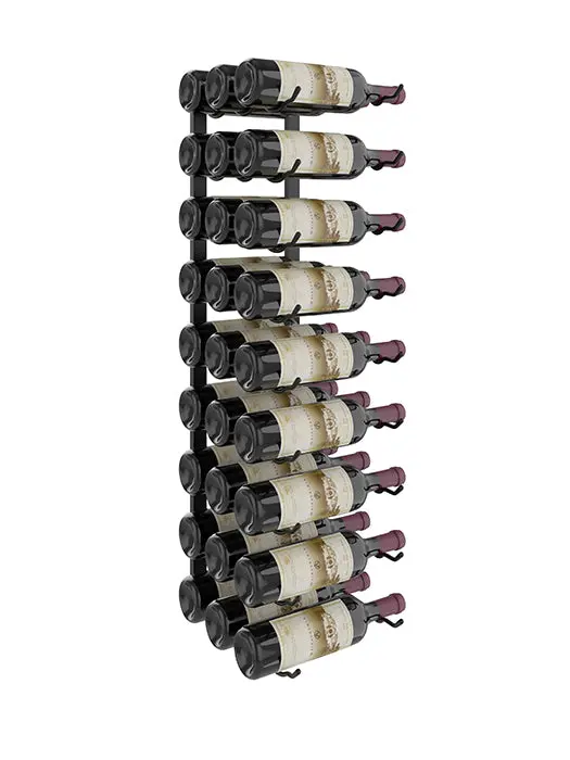 Support De 36 Pouces Pour 27 Bouteilles, Série W - Vintage View 1