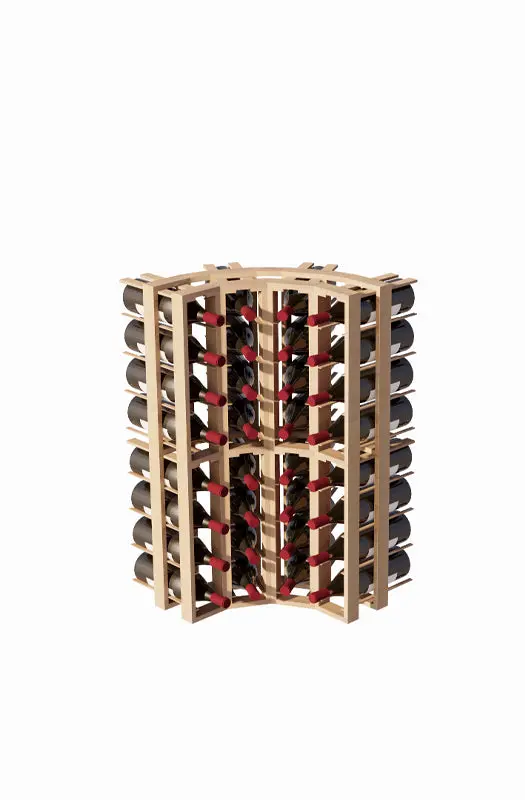 Support En Coin Pour 32 Bouteilles Type Bordelaise - Vinum Rack 1