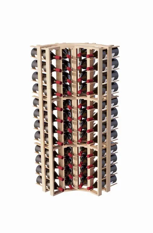 Support En Coin Pour 48 Bouteilles - Vinum Rack 1