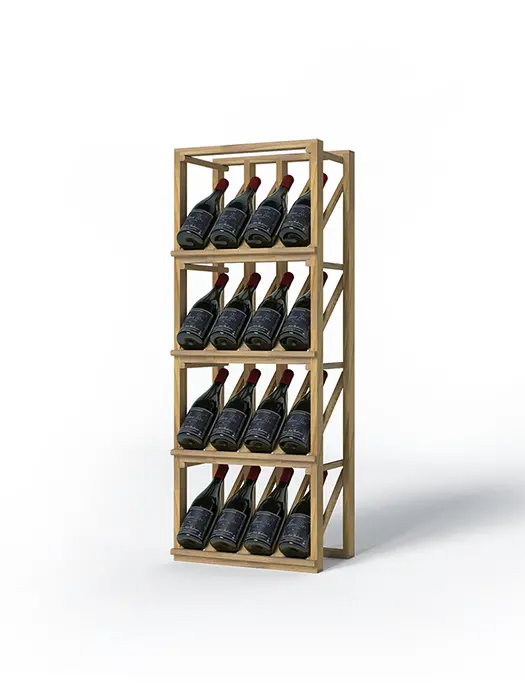 Support Présentoir Pour 16 Bouteilles, Série Classic - Lvg 1