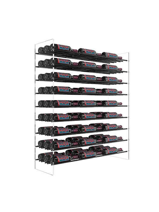 Supports De 47 Pouces Pour 81 Bouteilles, Série Wine Tower - Vintage View 1