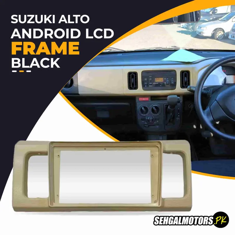 Suzuki Alto Android Lcd Frame With Grip Beige 9 Inches 2018 - 2025 1