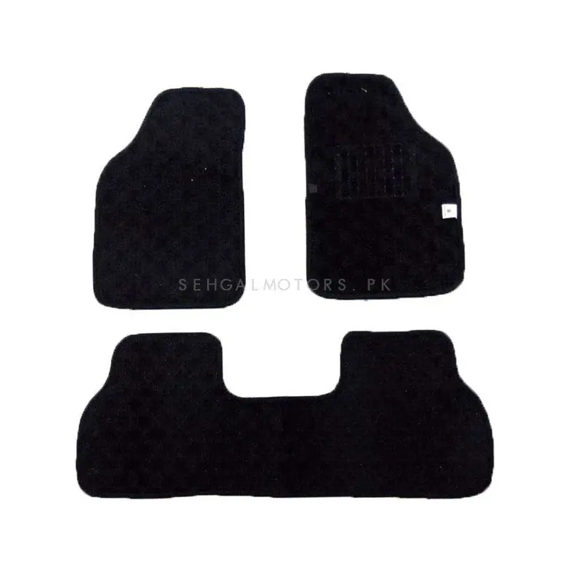 Suzuki Alto Carpet Floor Mats Black 3 Pcs Old Model 2018 - 2025 2