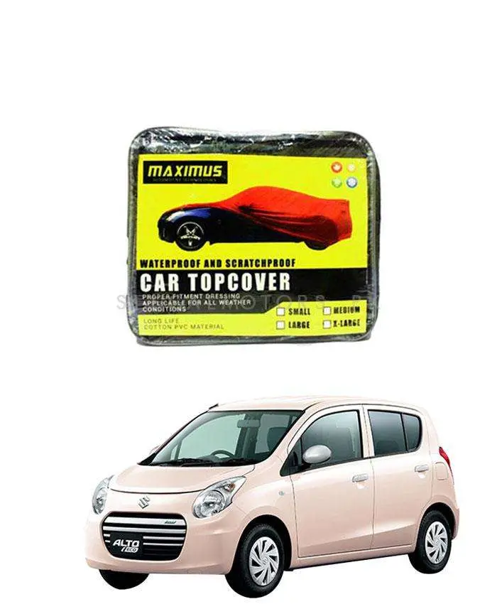 Suzuki Alto Eco Maximus Non Woven Top Cover - Model 2011-2014 2011 - 2014 - Scratchproof Waterproof 1