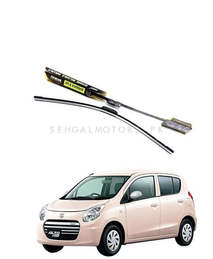 Suzuki Alto Eco Maximus Premium Silicone Wiper Blades 2011 - 2014 1