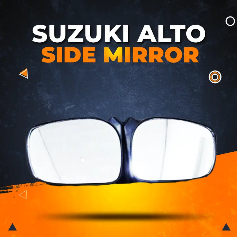 Suzuki Alto Fancy Side Mirrors Pair 2008 - 2014 1
