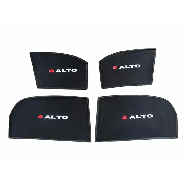 Suzuki Alto Japanese Foldable & Flexible Sunshade With Logo 2018 - 2025 - Side Sun Shade 1
