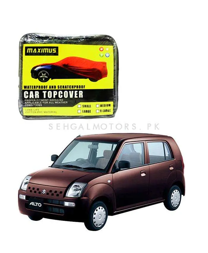 Suzuki Alto Maximus Non Woven Car Top Cover - Model 2004-2009 - Scratchproof Waterproof 1