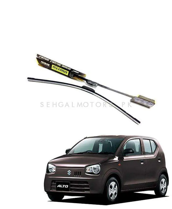 Suzuki Alto Maximus Premium Silicone Wiper Blades 2018 - 2025 1