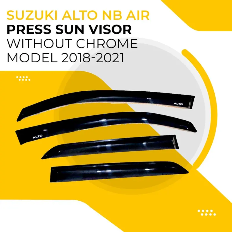 Suzuki Alto Nb Air Press Sun Visor Without Chrome 2018 - 2025 1